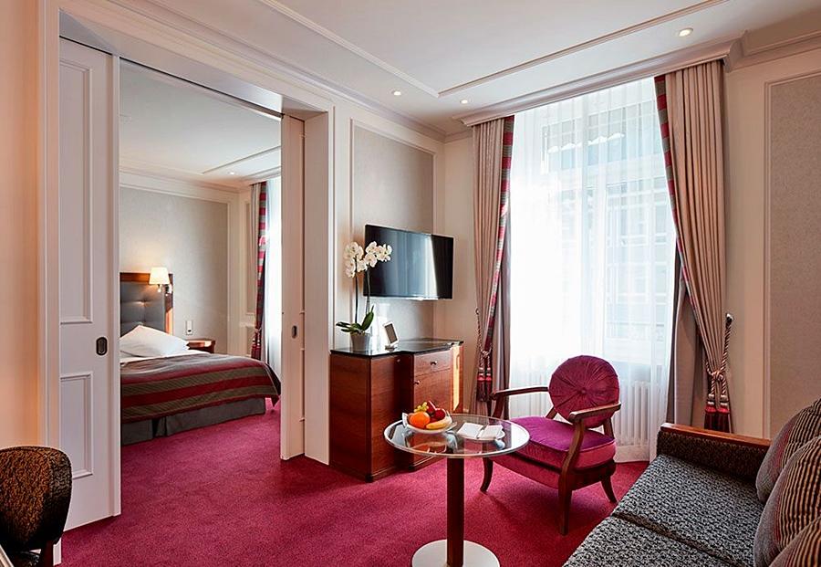 Hotel Schweizerhof Zuerich Экстерьер фото Suite at the Hotel de Crillon